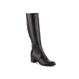 Coach and Four Hellasy Riding Boots 8 M black NWT tall below knee
